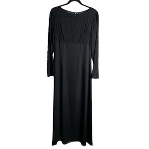 Liz Claiborne - Black Beaded Dress -‎ Sz. 8